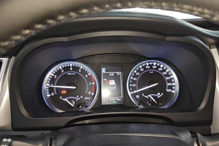 Used Toyota Highlander 2021 2.0T Four-Wheel Drive Prestige Version 7 Seats Instrument Cluster