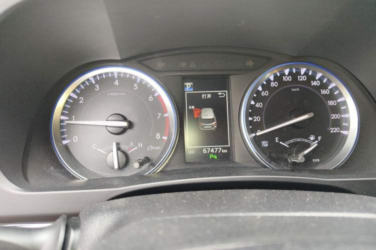 Used Toyota Highlander 2021 2.0T Four-Wheel Drive Luxury Edition 7 Seats Instrument Cluster
