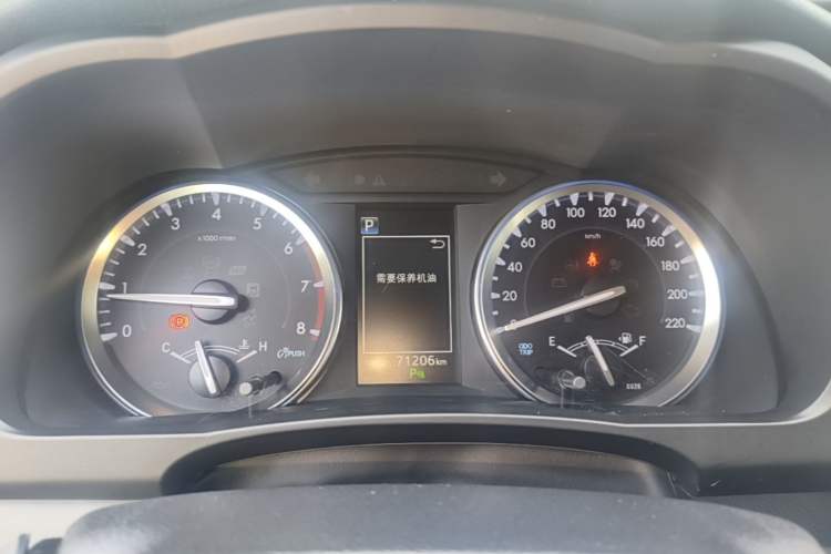 Used Toyota Highlander 2021 2.0T Four-Wheel Drive Luxury Edition 7 Seats Instrument Cluster