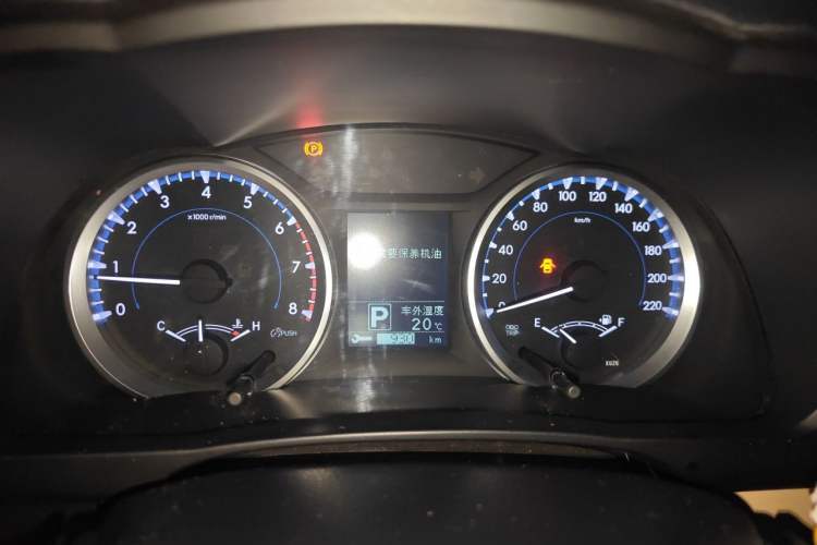 Used Toyota Highlander 2021 2.0T Two-Wheel Drive Elite Edition 5 Seats Instrument Cluster