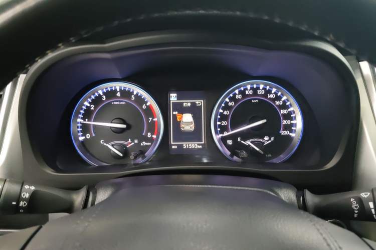 Used Toyota Highlander 2021 2.0T Four-Wheel Drive Luxury Edition 7 Seats Instrument Cluster
