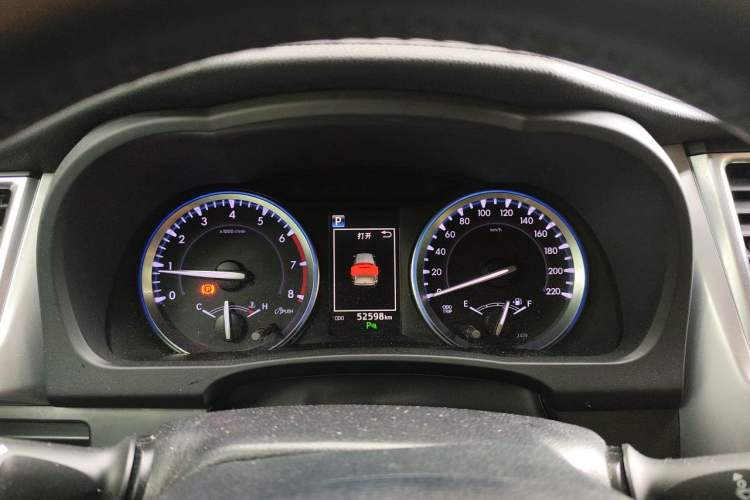 Used Toyota Highlander 2021 2.0T Four-Wheel Drive Knight Edition 7 Seats Instrument Cluster