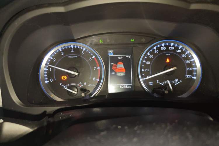 Used Toyota Highlander 2021 2.0T Four-Wheel Drive Prestige Version 7 Seats Instrument Cluster