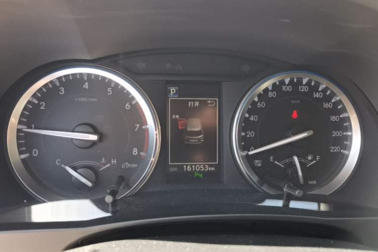Used Toyota Highlander 2021 2.0T Four-Wheel Drive Luxury Edition 7 Seats Instrument Cluster