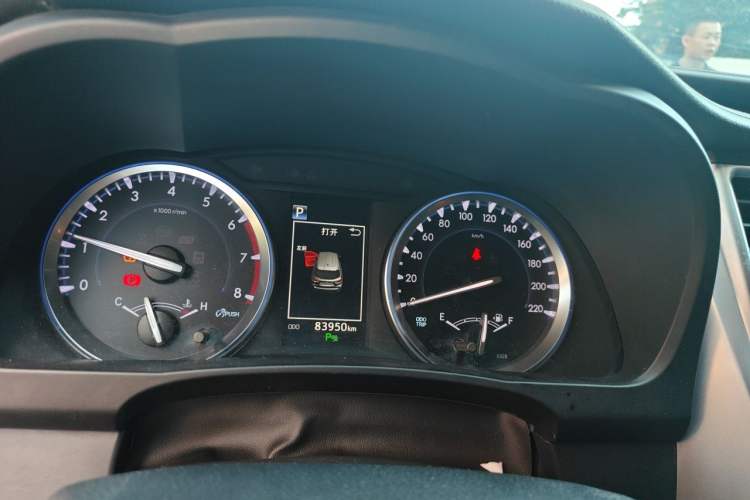 Used Toyota Highlander 2021 2.0T Four-Wheel Drive Prestige Version 7 Seats Instrument Cluster