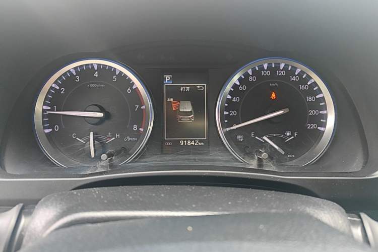 Used Toyota Highlander 2021 2.0T Four-Wheel Drive Luxury Edition 7 Seats Instrument Cluster