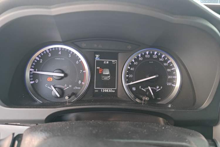 Used Toyota Highlander 2021 2.0T Four-Wheel Drive Luxury Edition 7 Seats Instrument Cluster