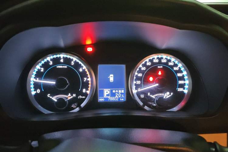 Used Toyota Highlander 2021 2.0T Four-Wheel Drive Elite Edition 7-Seater Instrument Cluster