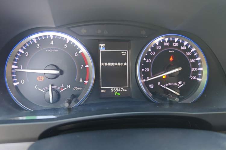 Used Toyota Highlander 2021 2.0T Four-Wheel Drive Knight Edition 7 Seats Instrument Cluster