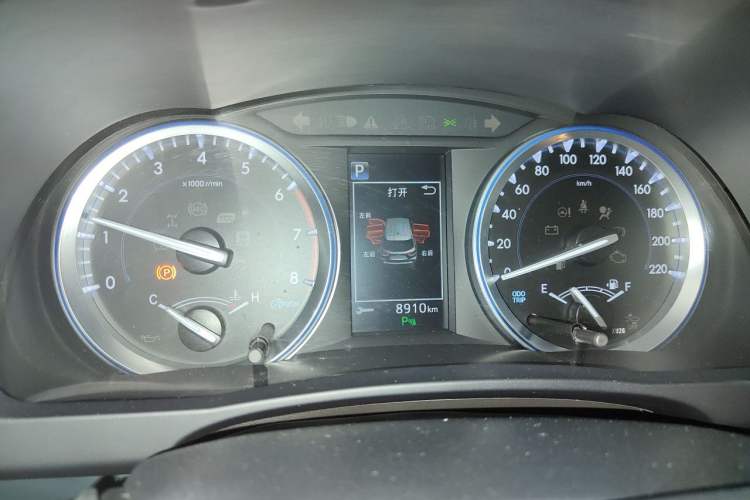 Used Toyota Highlander 2021 2.0T Four-Wheel Drive Luxury Edition 7 Seats Instrument Cluster