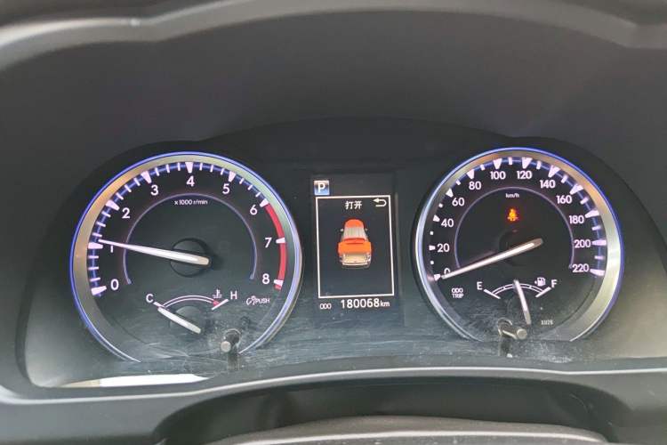Used Toyota Highlander 2021 2.0T Four-Wheel Drive Luxury Edition 7 Seats Instrument Cluster