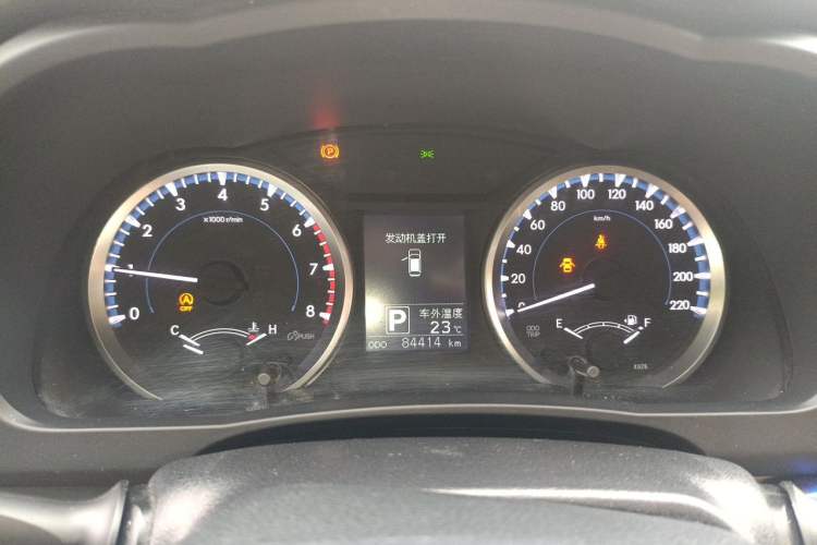 Used Toyota Highlander 2021 2.0T Four-Wheel Drive Elite Edition 7-Seater Instrument Cluster