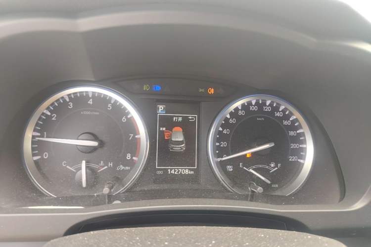 Used Toyota Highlander 2021 2.0T Four-Wheel Drive Prestige Version 7 Seats Instrument Cluster