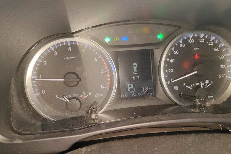 Used Toyota Highlander 2021 2.0T Four-Wheel Drive Elite Edition 7-Seater Instrument Cluster