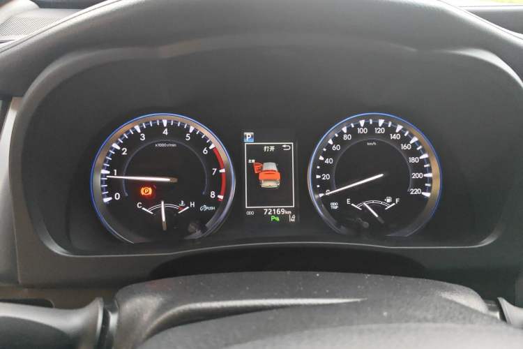 Used Toyota Highlander 2021 2.0T Four-Wheel Drive Luxury Edition 7 Seats Instrument Cluster