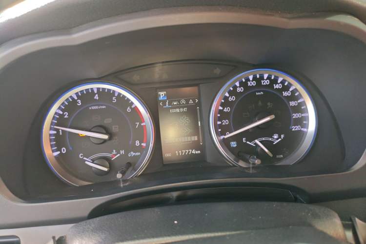 Used Toyota Highlander 2021 2.0T Four-Wheel Drive Luxury Edition 7 Seats Instrument Cluster