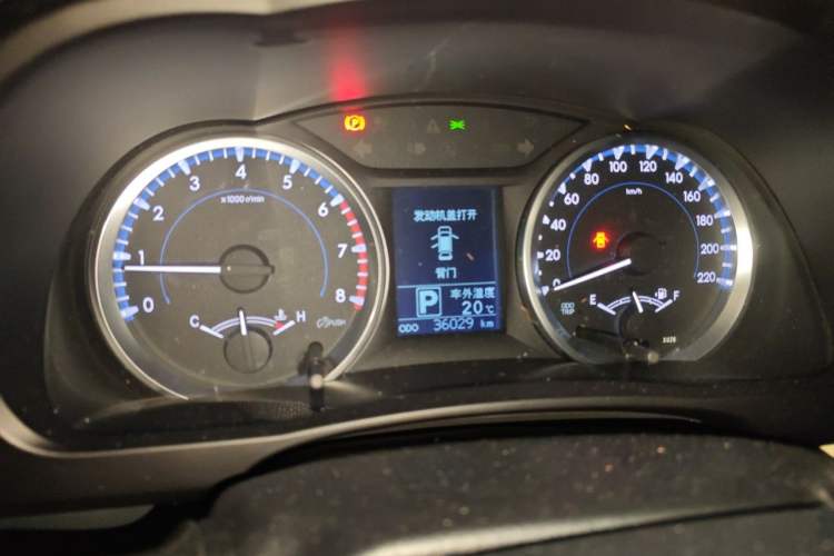 Used Toyota Highlander 2021 2.0T Four-Wheel Drive Elite Edition 7-Seater Instrument Cluster