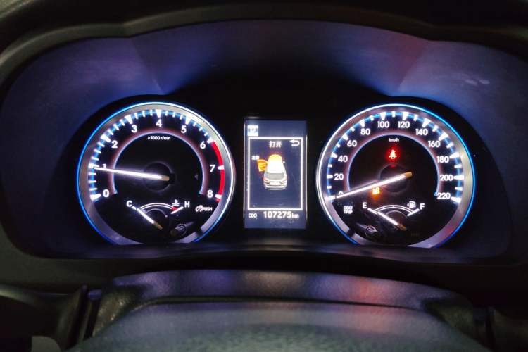 Used Toyota Highlander 2021 2.0T Four-Wheel Drive Prestige Version 7 Seats Instrument Cluster
