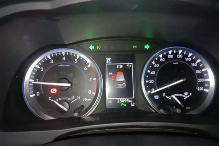 Used Toyota Highlander 2021 2.0T Four-Wheel Drive Prestige Version 7 Seats Instrument Cluster