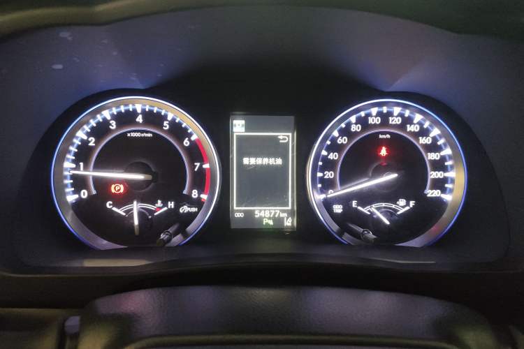 Used Toyota Highlander 2021 2.0T Two-Wheel Drive Luxury Edition 7 Seats Instrument Cluster
