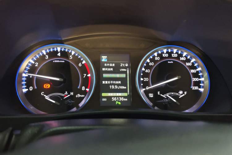 Used Toyota Highlander 2021 2.0T Two-Wheel Drive Luxury Edition 7 Seats Instrument Cluster