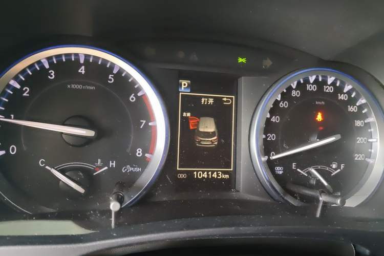 Used Toyota Highlander 2021 2.0T Four-Wheel Drive Prestige Version 7 Seats Instrument Cluster