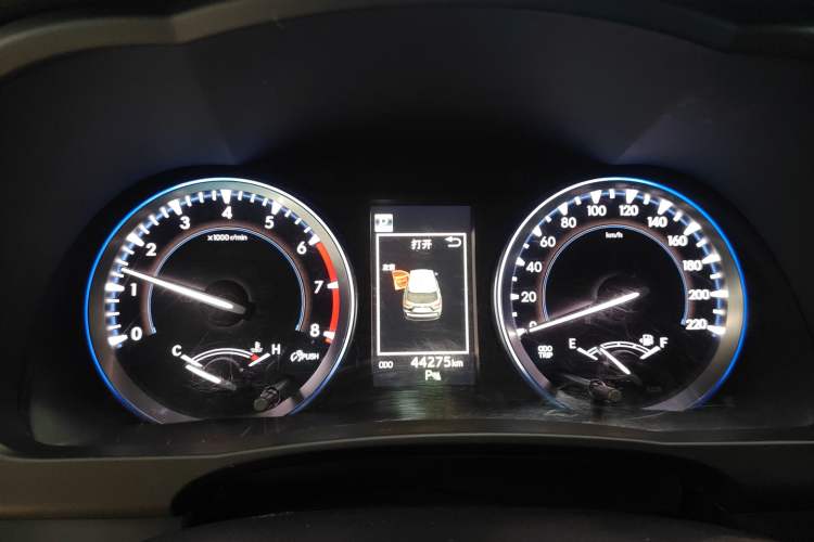 Used Toyota Highlander 2021 2.0T Four-Wheel Drive Luxury Edition 7 Seats Instrument Cluster