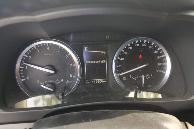 Used Toyota Highlander 2021 2.0T Two-Wheel Drive Luxury Edition 7 Seats Instrument Cluster