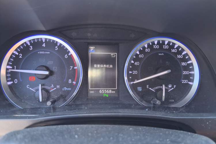 Used Toyota Highlander 2021 2.0T Four-Wheel Drive Luxury Edition 7 Seats Instrument Cluster