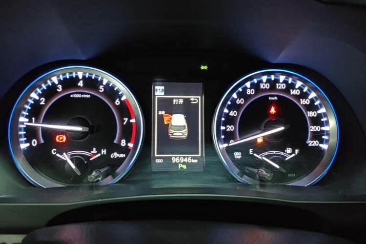 Used Toyota Highlander 2021 2.0T Four-Wheel Drive Knight Edition 7 Seats Instrument Cluster