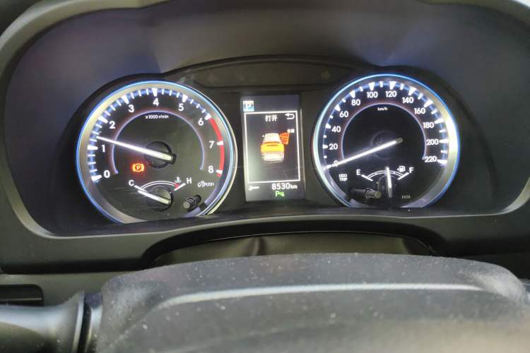 Used Toyota Highlander 2021 2.0T Four-Wheel Drive Luxury Edition 7 Seats Instrument Cluster