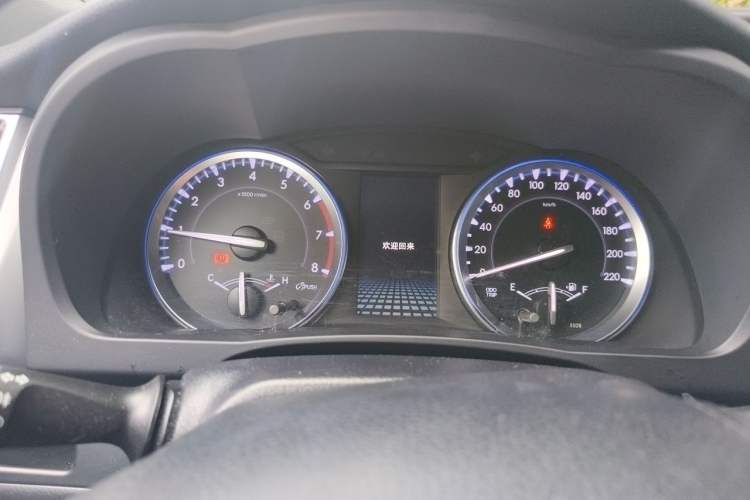 Used Toyota Highlander 2021 2.0T Four-Wheel Drive Prestige Version 7 Seats Instrument Cluster