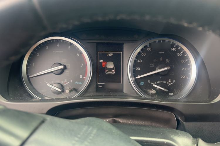 Used Toyota Highlander 2021 2.0T Four-Wheel Drive Luxury Edition 7 Seats Instrument Cluster