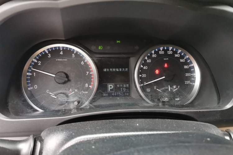 Used Toyota Highlander 2021 2.0T Four-Wheel Drive Elite Edition 7-Seater Instrument Cluster