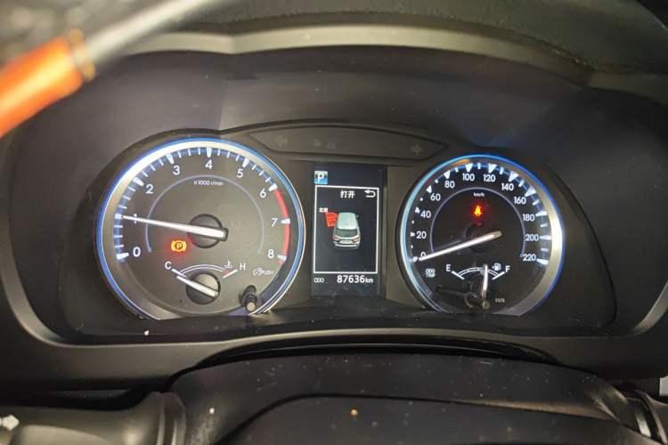 Used Toyota Highlander 2021 2.0T Four-Wheel Drive Luxury Edition 7 Seats Instrument Cluster