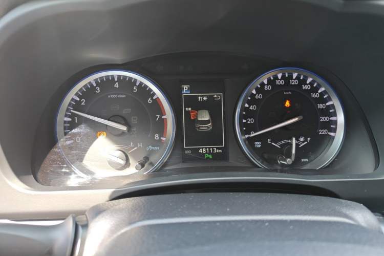 Used Toyota Highlander 2021 2.0T Four-Wheel Drive Luxury Edition 7 Seats Instrument Cluster