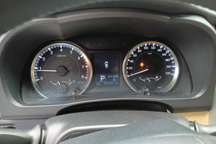 Used Toyota Highlander 2021 2.0T Four-Wheel Drive Elite Edition 7-Seater Instrument Cluster