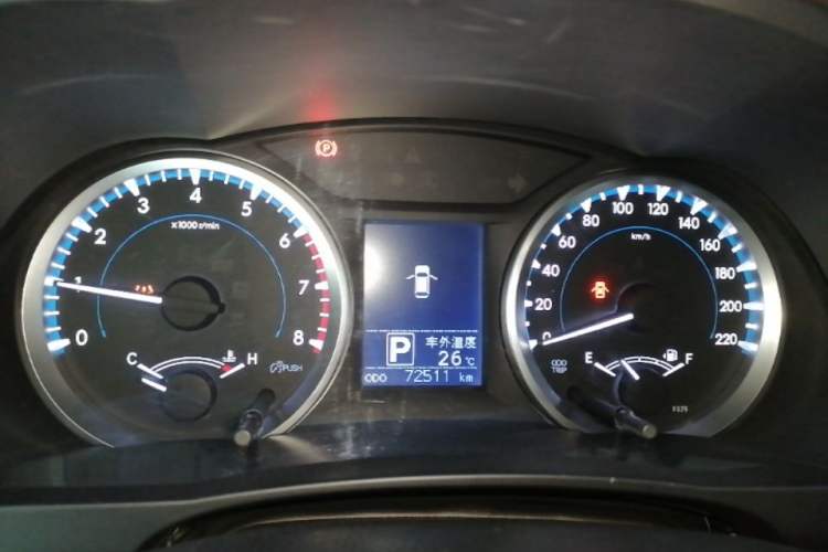 Used Toyota Highlander 2021 2.0T Two-Wheel Drive Elite Edition 5 Seats Instrument Cluster