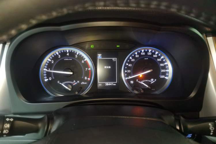 Used Toyota Highlander 2021 2.0T Four-Wheel Drive Luxury Edition 7 Seats Instrument Cluster