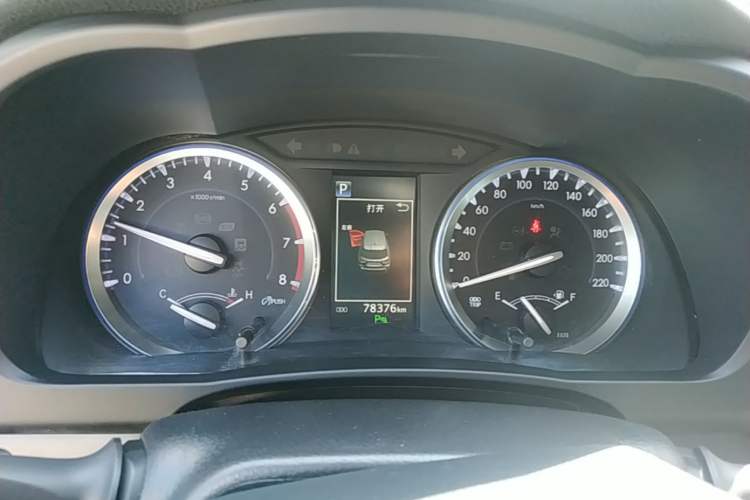Used Toyota Highlander 2021 2.0T Four-Wheel Drive Prestige Version 7 Seats Instrument Cluster