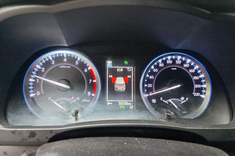 Used Toyota Highlander 2021 2.0T Four-Wheel Drive Luxury Edition 7 Seats Instrument Cluster