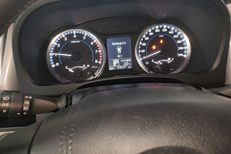 Used Toyota Highlander 2021 2.0T Four-Wheel Drive Elite Edition 7-Seater Instrument Cluster