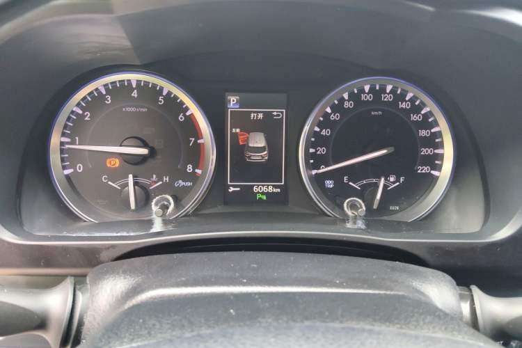 Used Toyota Highlander 2021 2.0T Four-Wheel Drive Luxury Edition 7 Seats Instrument Cluster