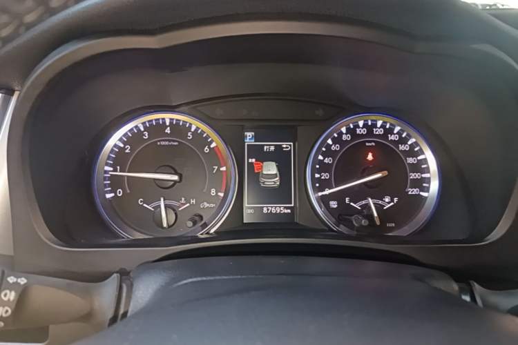 Used Toyota Highlander 2021 2.0T Four-Wheel Drive Luxury Edition 7 Seats Instrument Cluster