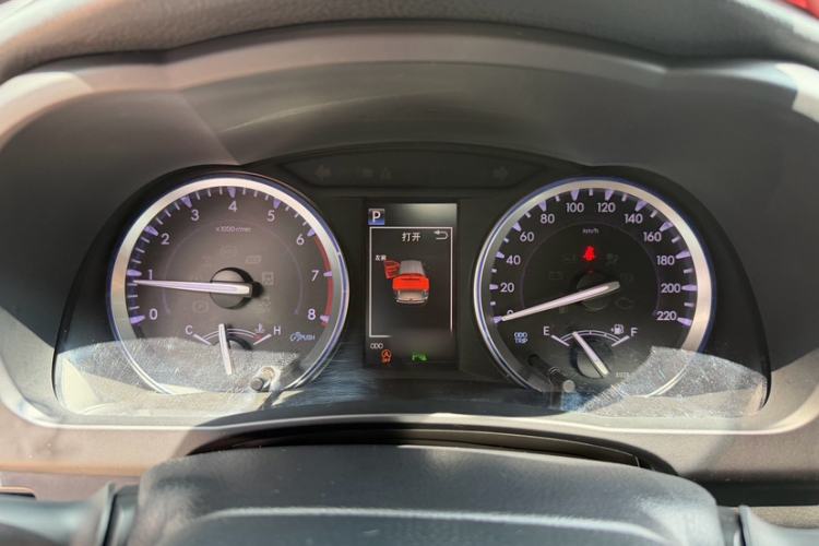 Used Toyota Highlander 2021 2.0T Four-Wheel Drive Prestige Version 7 Seats Instrument Cluster