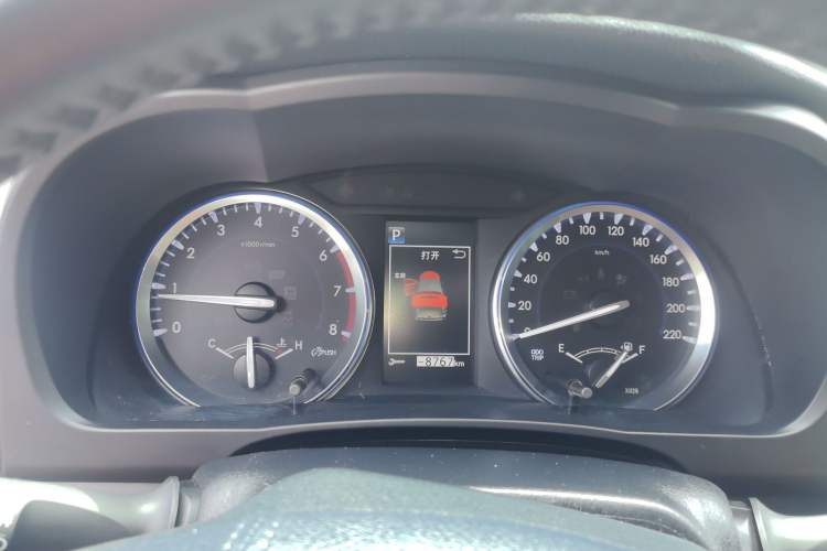 Used Toyota Highlander 2021 2.0T Four-Wheel Drive Luxury Edition 7 Seats Instrument Cluster