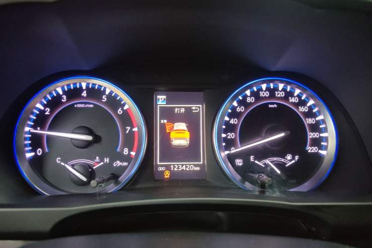 Used Toyota Highlander 2021 2.0T Four-Wheel Drive Luxury Edition 7 Seats Instrument Cluster