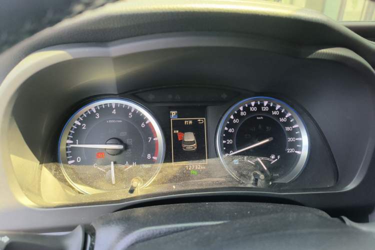 Used Toyota Highlander 2021 2.0T Four-Wheel Drive Prestige Version 7 Seats Instrument Cluster