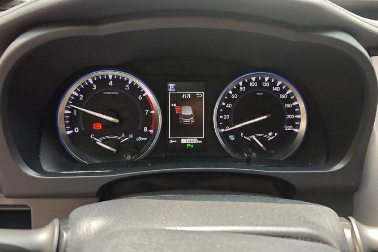 Used Toyota Highlander 2021 2.0T Four-Wheel Drive Prestige Version 7 Seats Instrument Cluster