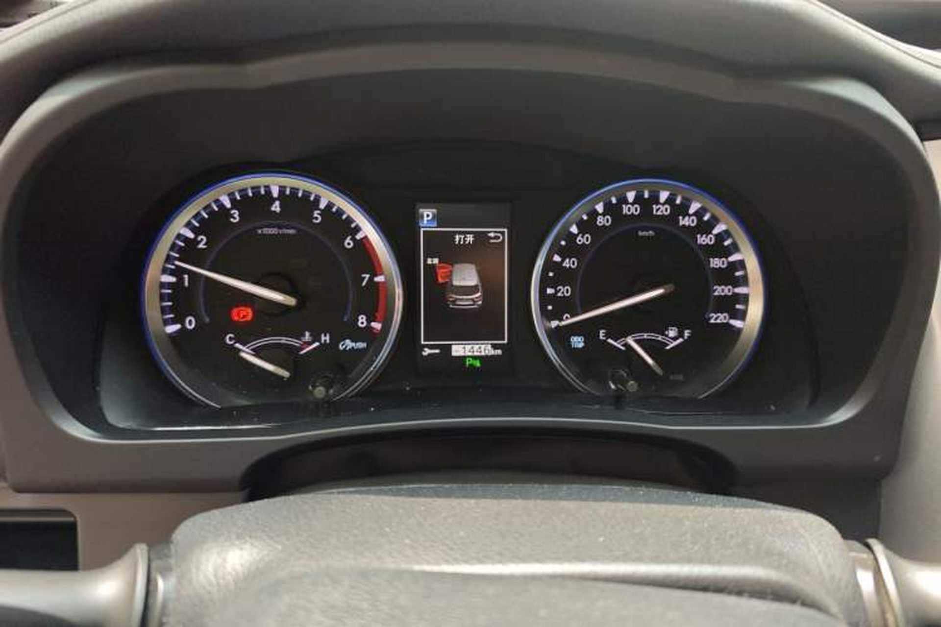 Used Toyota Highlander 2021 2.0T Four-Wheel Drive Prestige Version 7 Seats Instrument Cluster